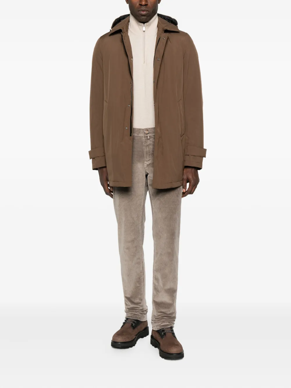 Jacob Cohën Ribfluwelen broek - Beige