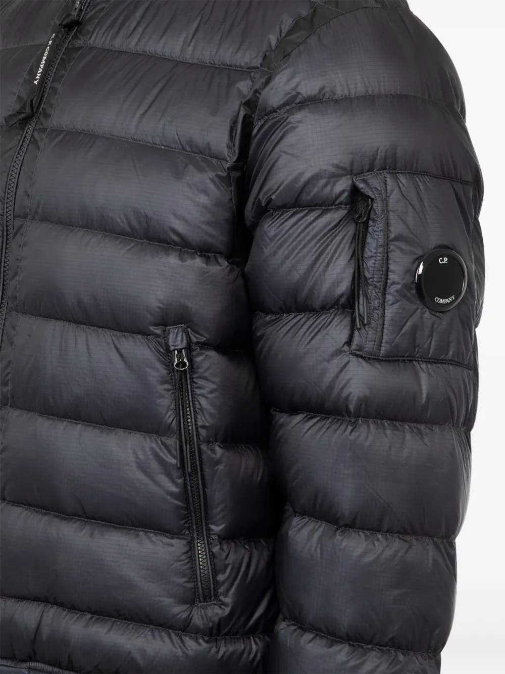C.P. Company キルティング ジャケット | ブラック | FARFETCH JP