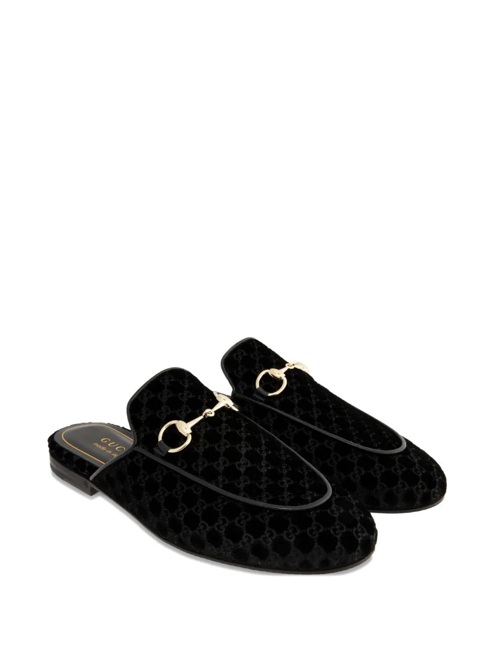 Gucci Princetown Muller Shoes In Black