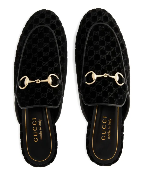 GUCCI ホースビット付ミュール Gucci ホースビット ミュール | ブラック | FARFETCH JP