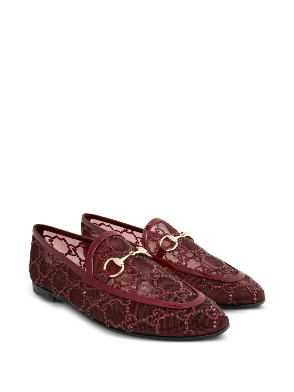 Gucci crystal-embellished horsebit loafers | Image 2