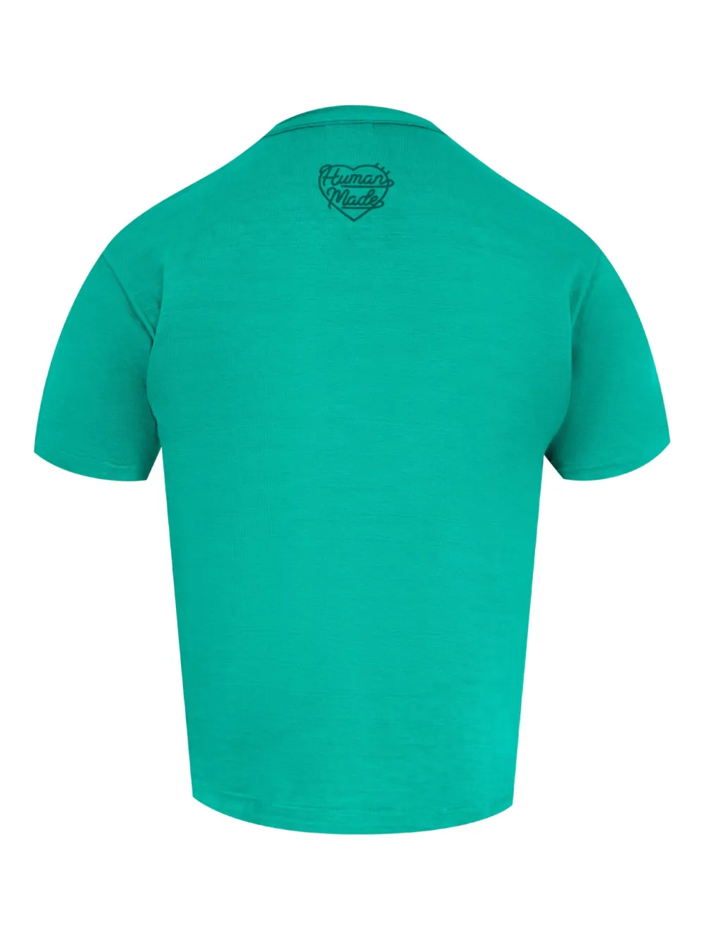 Human Made logo-print T-shirt - Groen