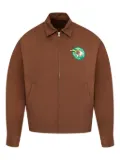 Human Made Drizzler printed shirt jacket - Brown