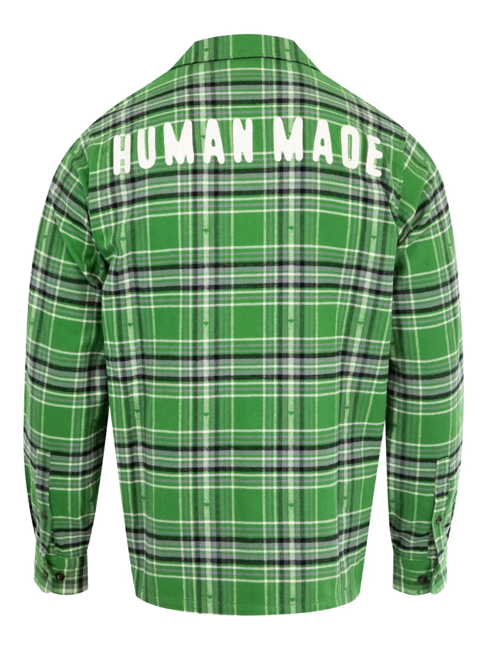 Human Made check shirt - Groen