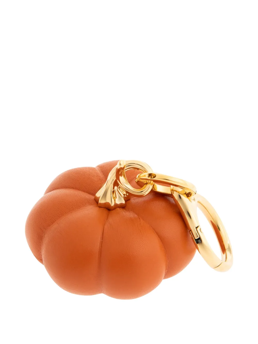 Loewe Pumpkin Gold-tone And Resin Bag Charm In Gold