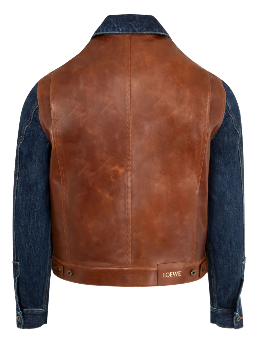 LOEWE chamarra de mezclilla Hybrid | Chamarras de mezclilla | Image 2