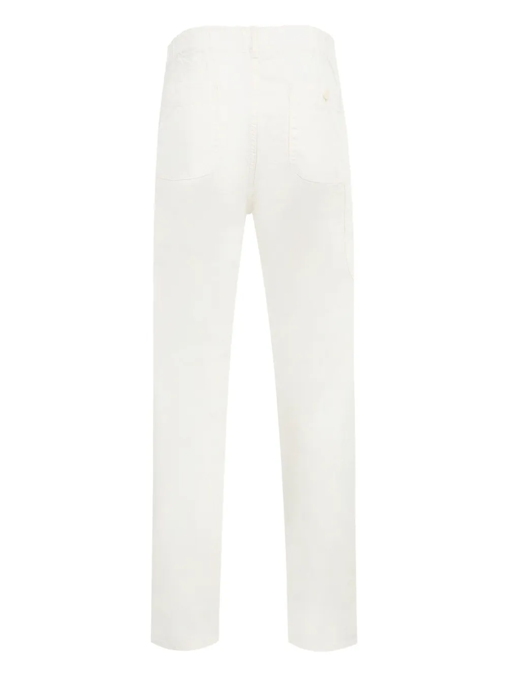 Orslow Button-fastening Belt-loops Trousers In Neutral