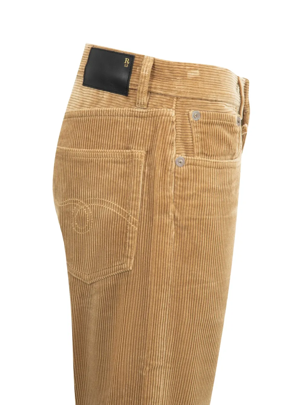 R13 Ribfluwelen jeans Bruin