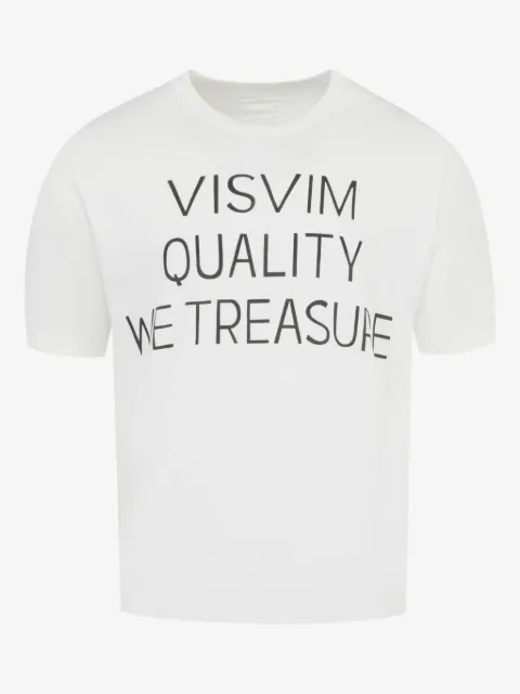 visvim crew-neck graphic-print T-shirt