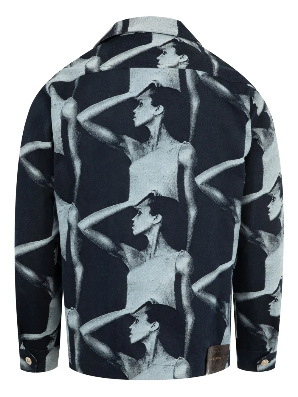 Wales Bonner photographic-print zip jacket | Shirt Jackets | Image 2