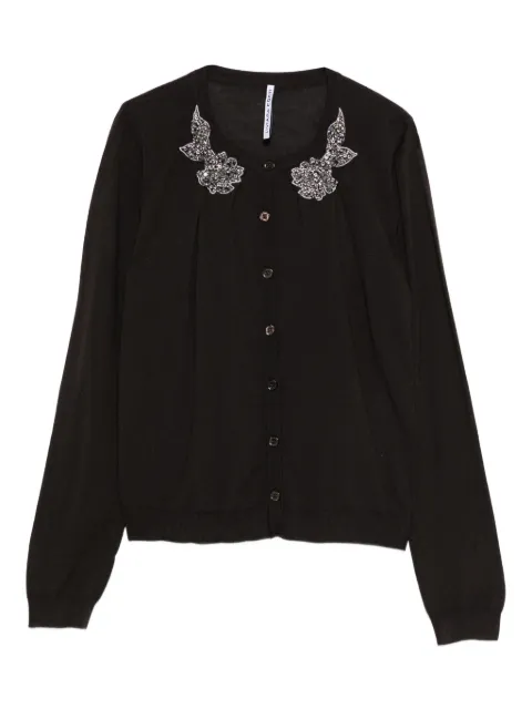 Liviana Conti embellished-collar cardigan