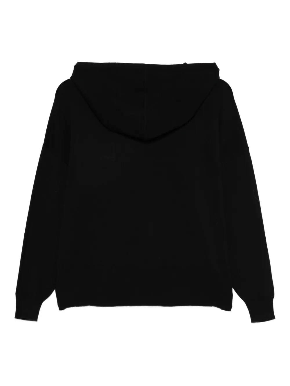 LIU JO logo-embellished hoodie - Zwart