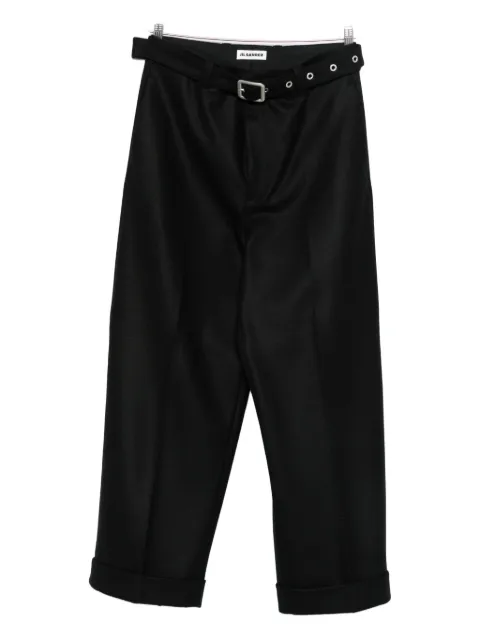 Jil Sander belted trousers
