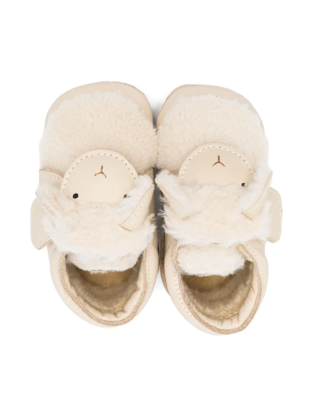 Donsje sheep-face crib shoes Neutrals