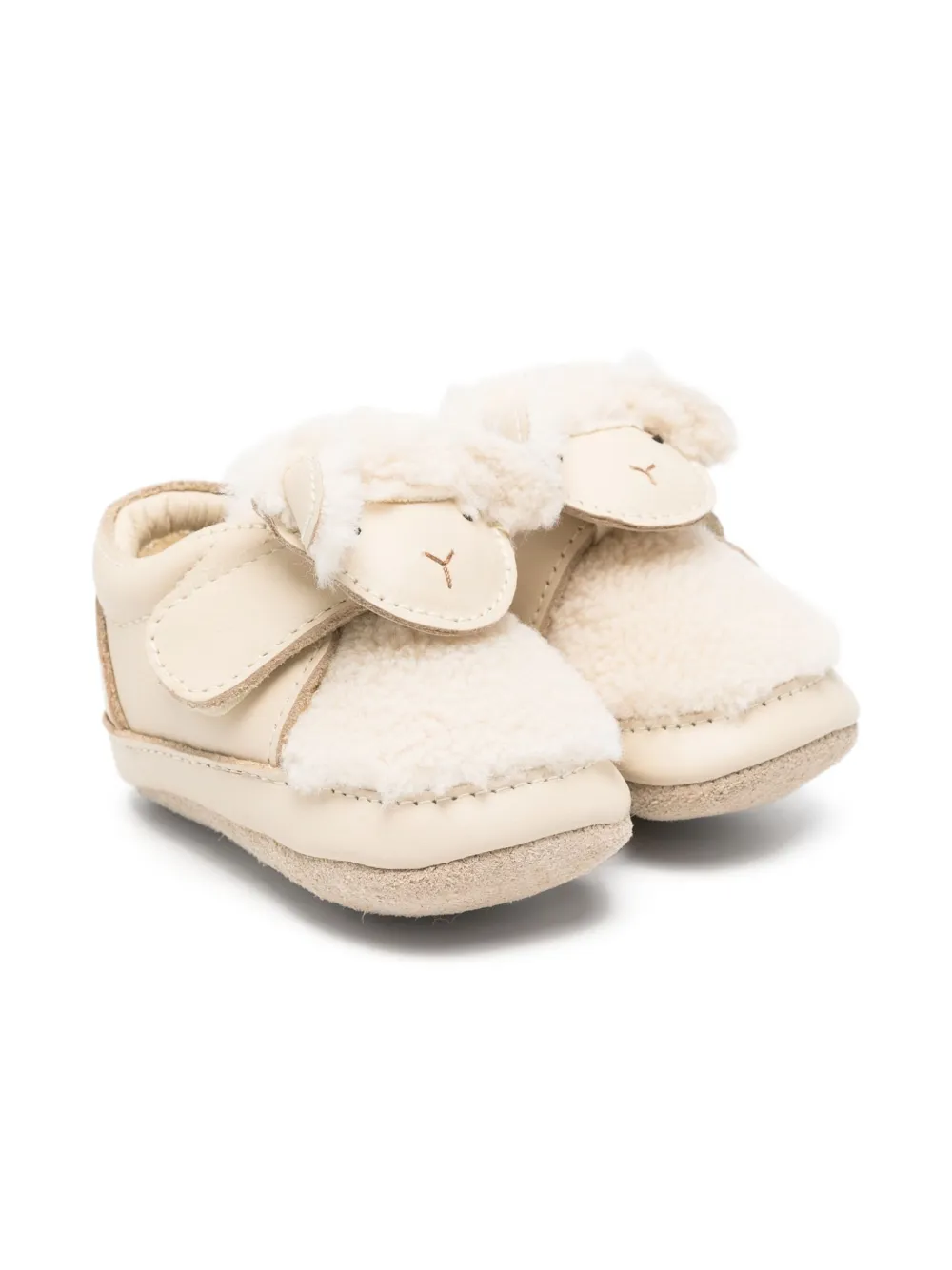 Donsje sheep-face crib shoes Neutrals