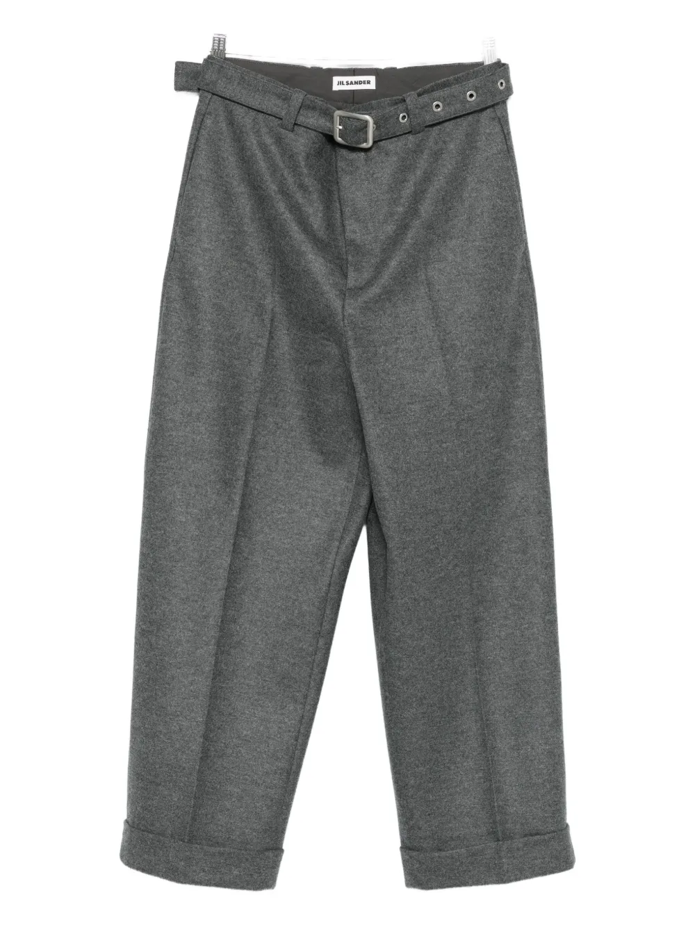 Jil Sander belted trousers | Green | Image 1