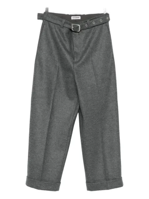 Jil Sander belted trousers