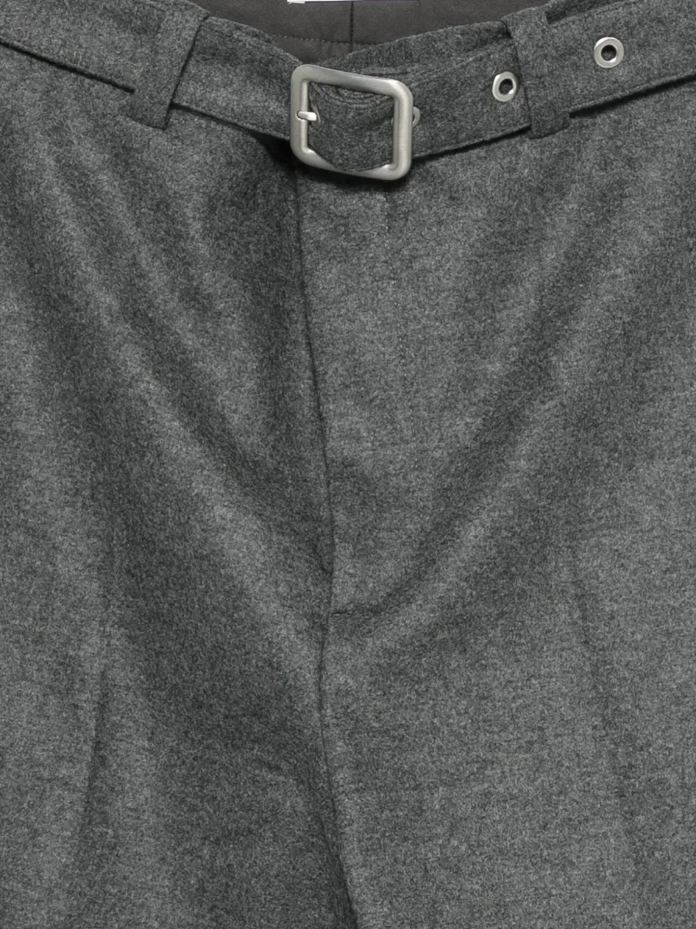 Jil Sander Broek met ceintuur Groen