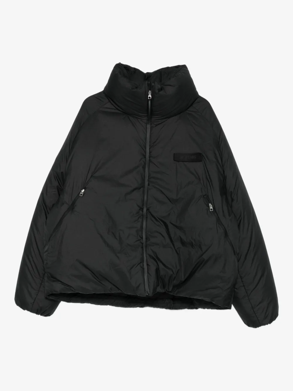Jacquemus logo-detail padded jacket | Black | Image 1