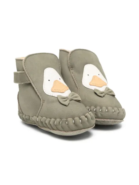 Donsje duck-face suede boots