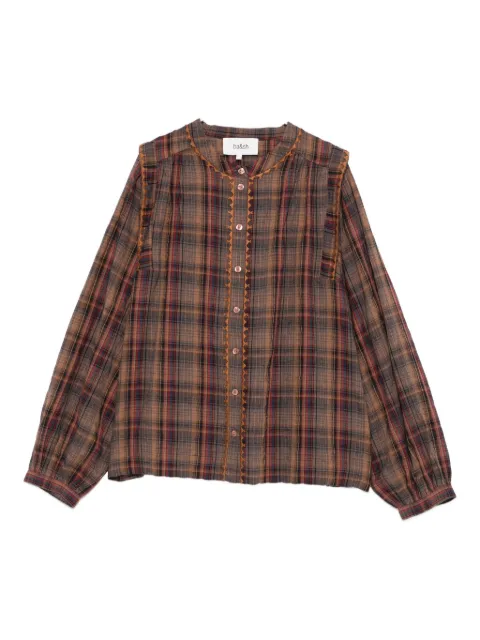 Ba&Sh Shea checked shirt