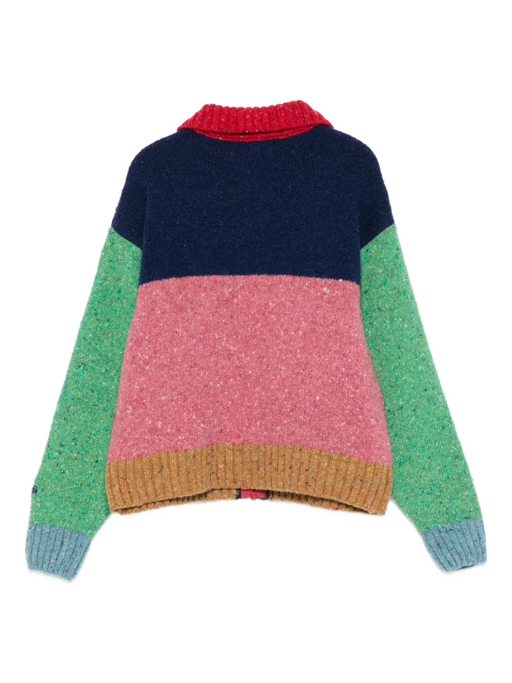 Bobo Choses colour-block panelled cardigan | Girls Cardigans | Image 2