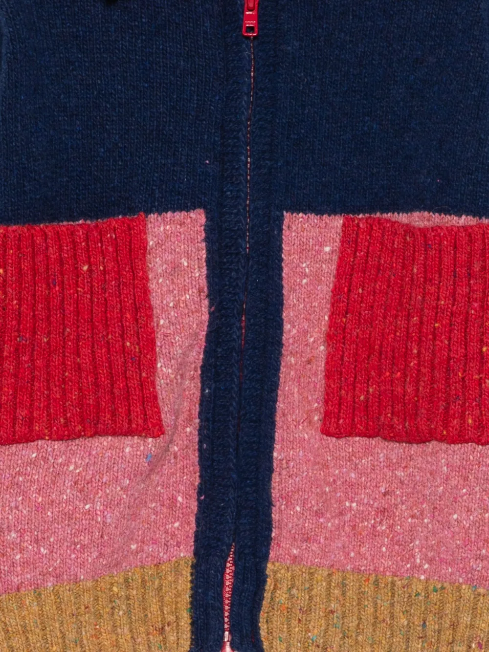 Bobo Choses Colour-block Panelled Cardigan In Multi