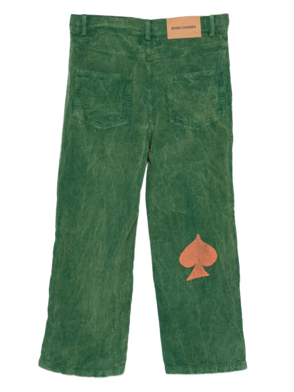 Bobo Choses コーデュロイ パンツ | グリーン | FARFETCH JP