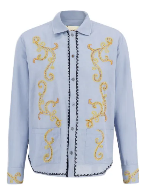 Baziszt camisa Reverie bordada