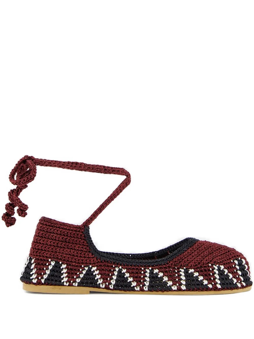 KASHURA Ballerine all'uncinetto - Viola