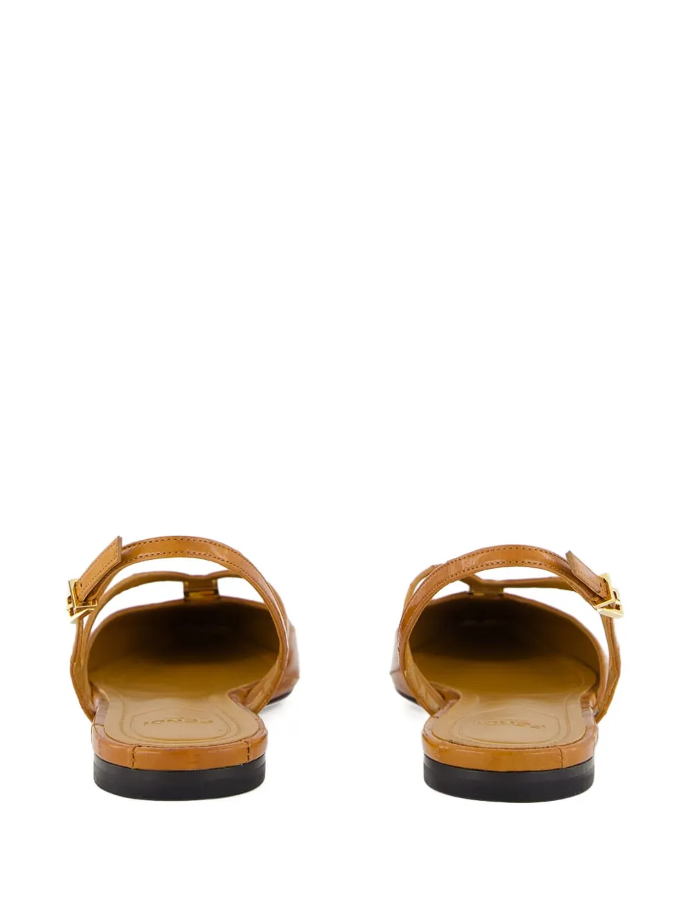 FENDI FFold flat pumps Bruin
