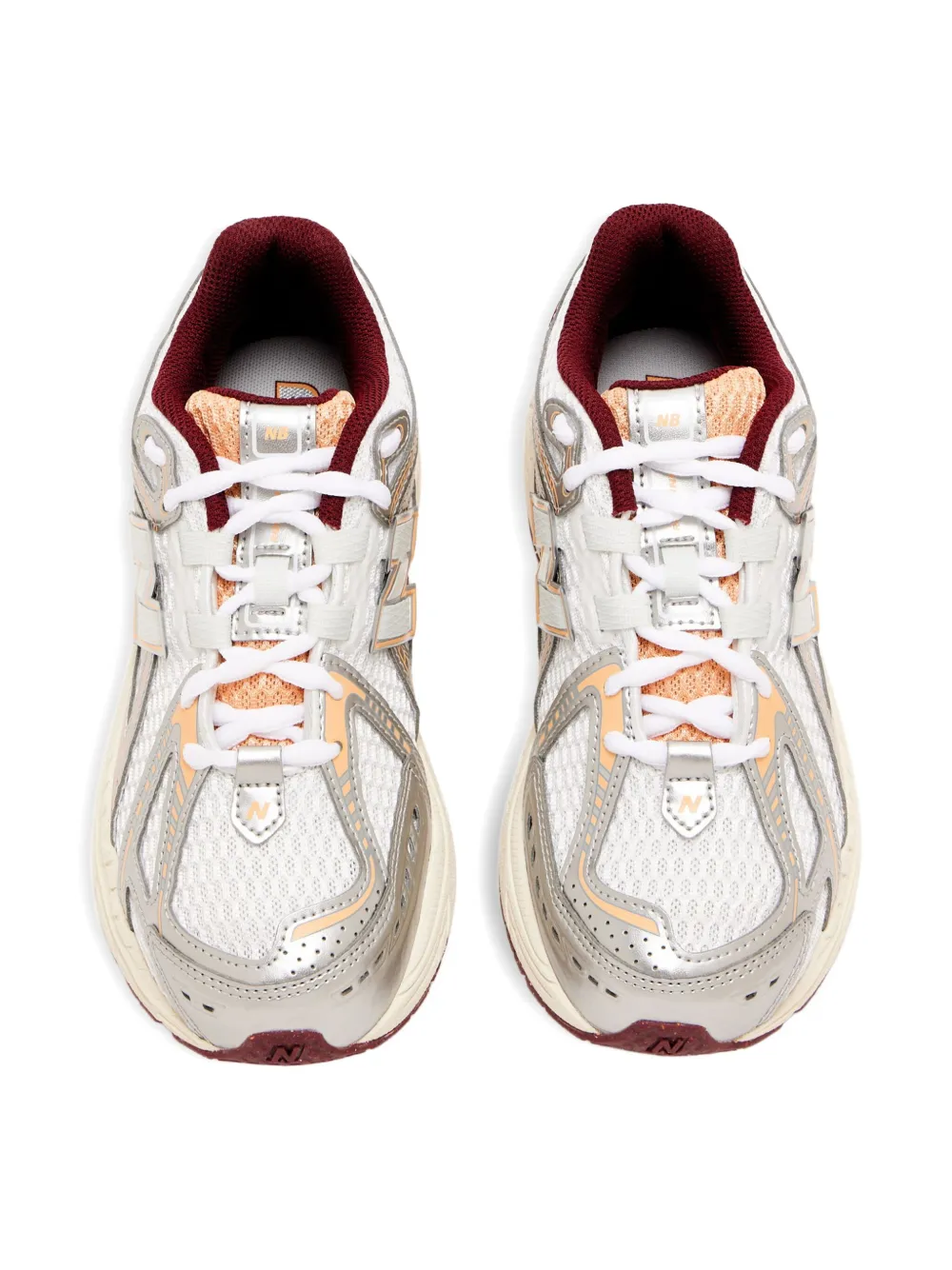 New Balance Kids 1906 mesh-panelled sneakers White