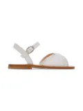 Andrea Wazen Katy crystal-embellished sandals - White