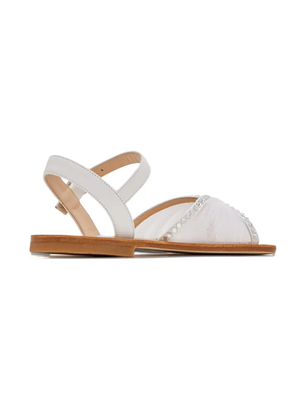 Andrea Wazen  Katy crystal-embellished sandals | Open Toe Sandals | Image 2