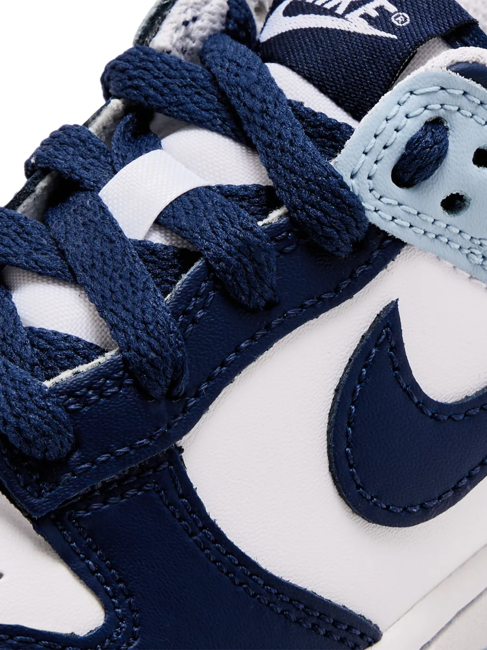 Nike Kids Dunk Low sneakers Wit
