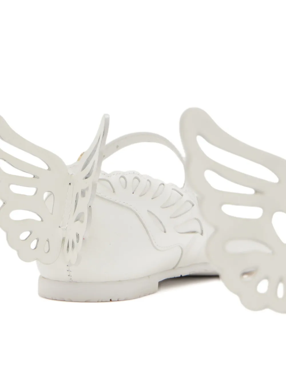 Sophia Webster Heavenly Ballet Flats In White