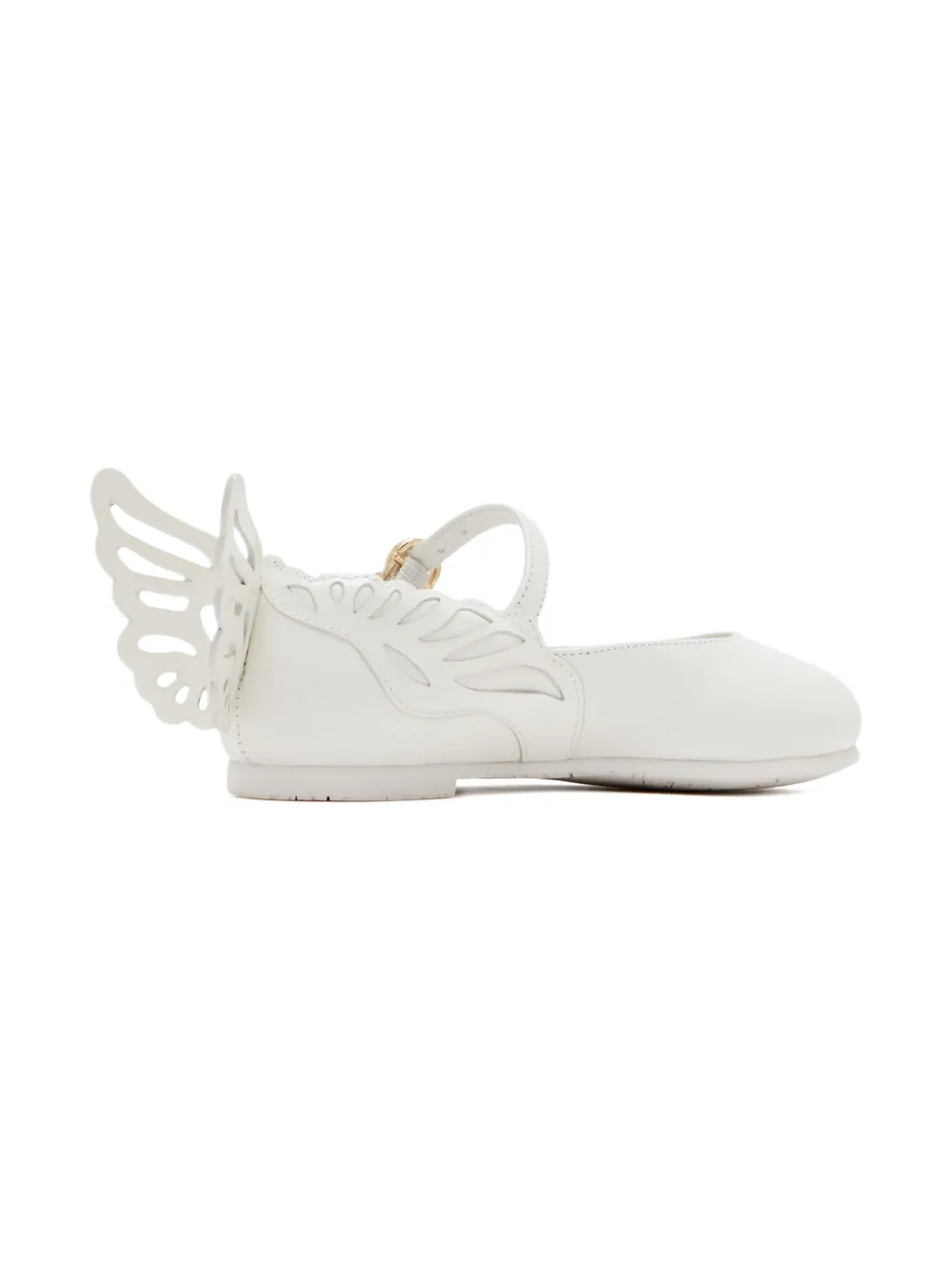 Sophia Webster Heavenly Ballet Flats In White