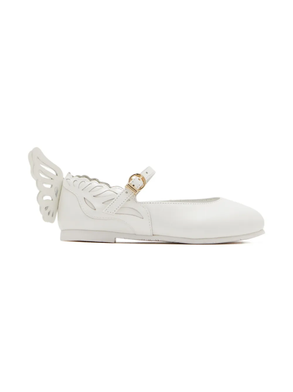 Sophia Webster Heavenly Ballet Flats In White