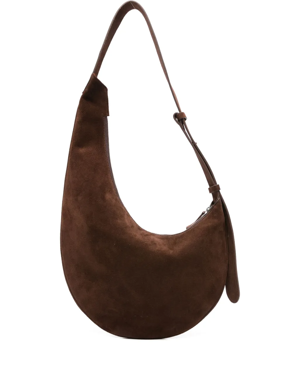Aesther Ekme Suede Crescent Tote Bag In Brown