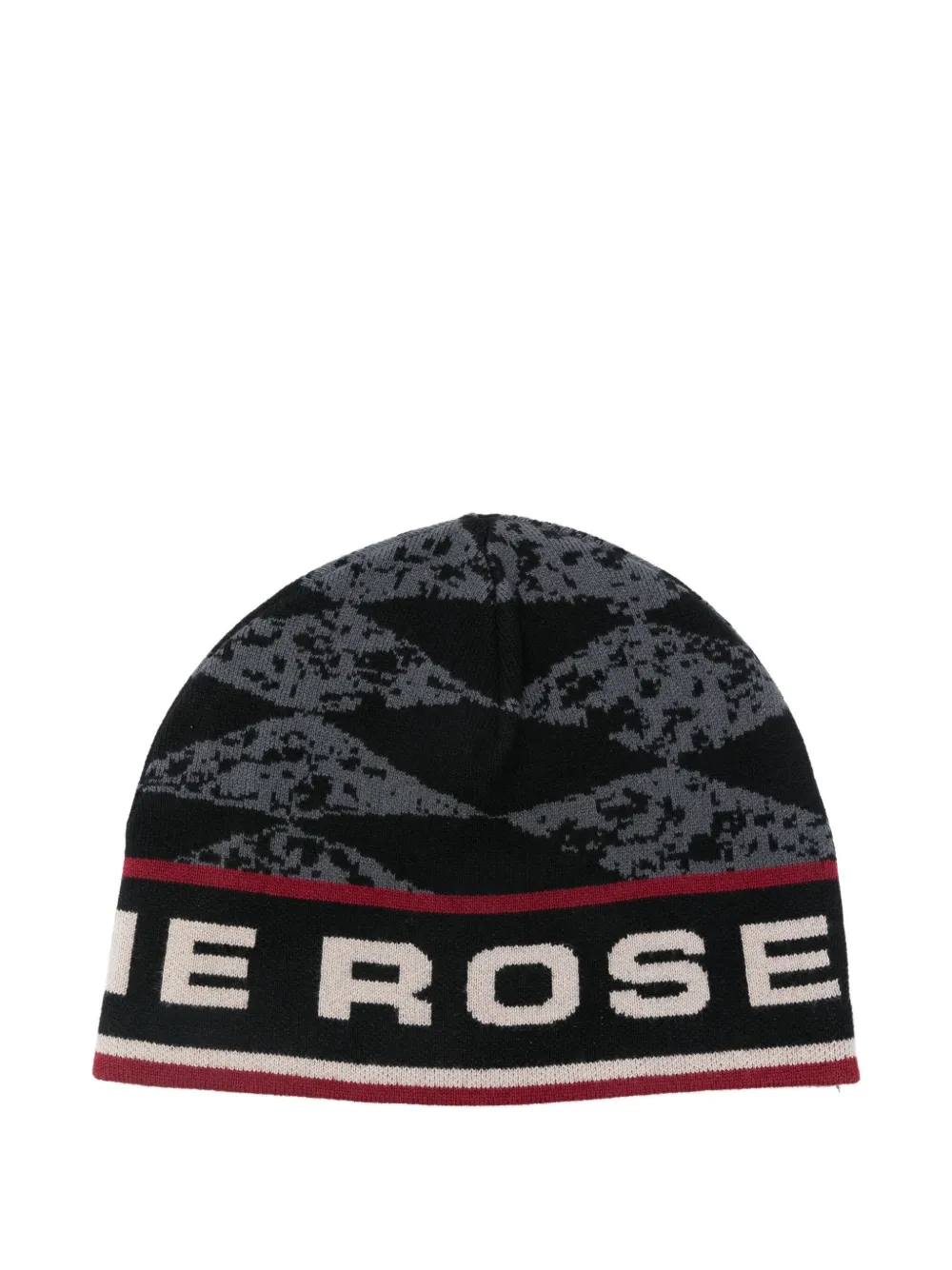 Martine Rose graphic-print beanie - Grijs