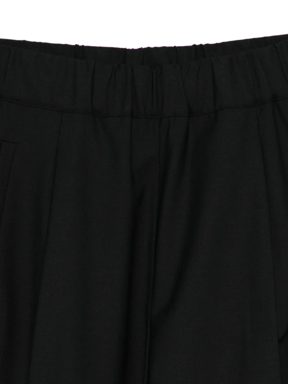 Semicouture Johnny plooibroek met elastische taille Zwart