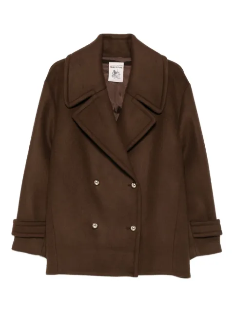 Semicouture double-breasted coat