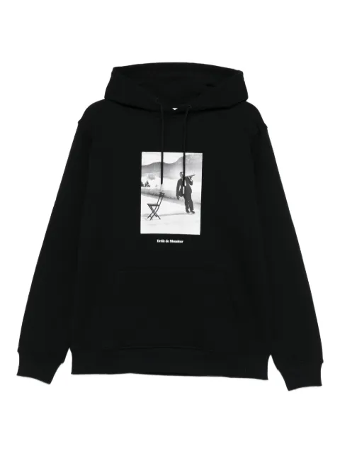 Drôle De Monsieur Le Ice Skating Waiter hoodie 