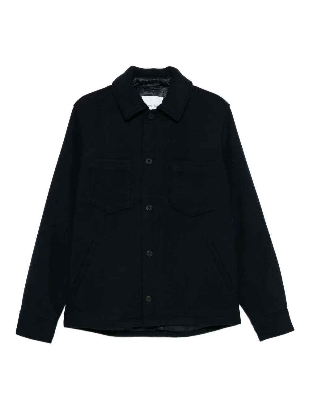 Samsoe & Samsoe Single-breasted Coat In Black