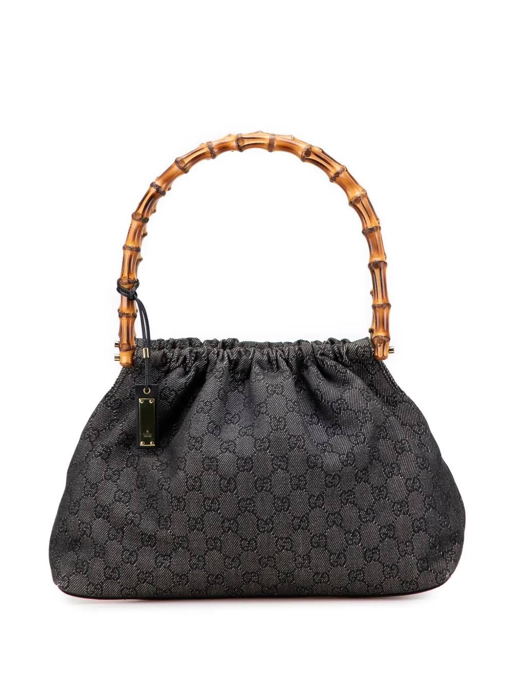 Gucci Pre-Owned 2000-2015 GG Denim Bamboo handbag | Grey | Image 1