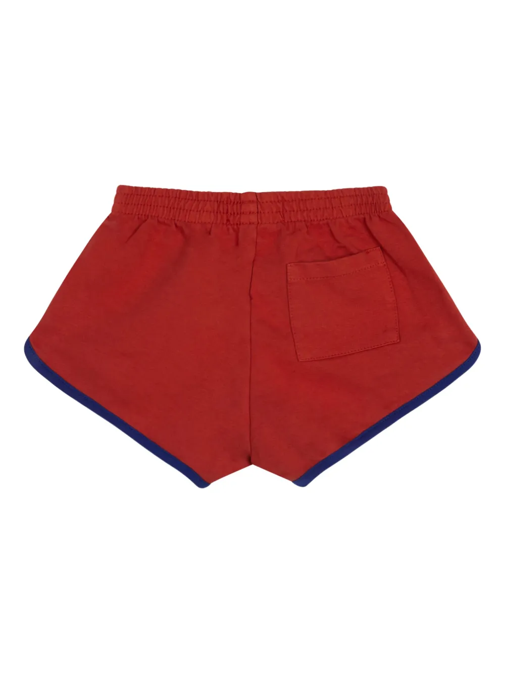 Bobo Choses Contrast-binding Shorts In Red