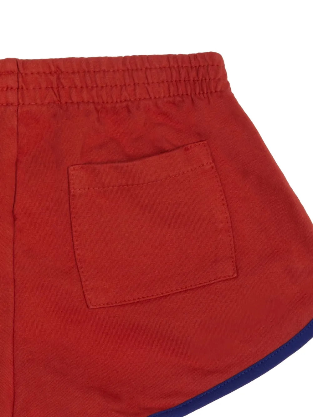Bobo Choses Contrast-binding Shorts In Red