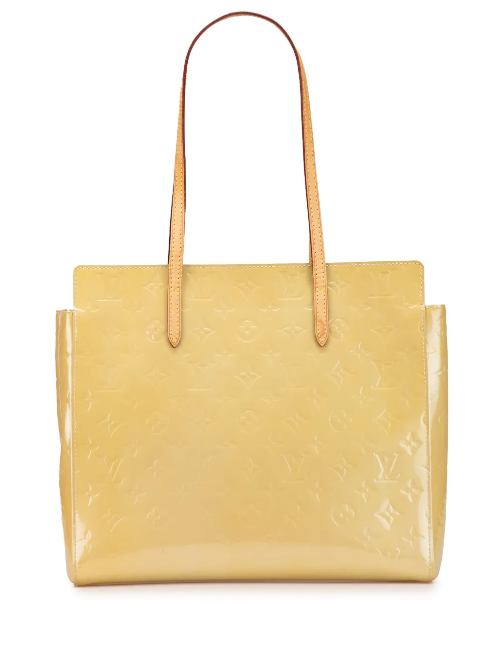 Louis Vuitton Pre-Owned 2013 モノグラム ヴェルニ カタリーナ イーストウエスト トートバッグ - ブラウン Louis Vuitton Pre-Owned 2013 モノグラム ヴェルニ カタリーナ イーストウエスト トートバッグ - ブラウン
