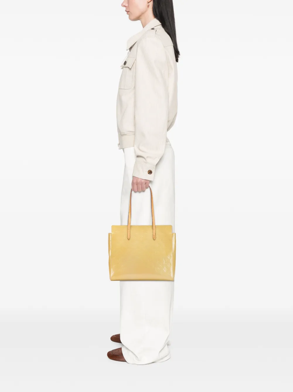 Louis Vuitton Pre-Owned 2013 Monogram Vernis Catalina East West tote bag | Pre-Owned | Image 2