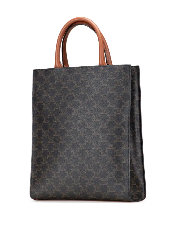 Celine Pre-Owned 2022 スモール トリオンフ コーテッドキャンバス